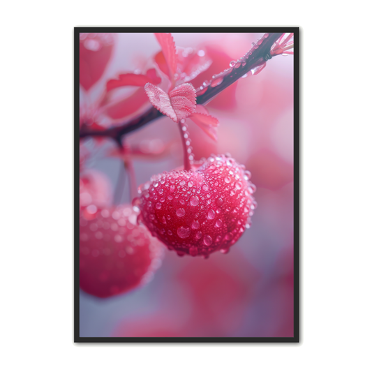 Frugt Plakat 14 - Kirsebær