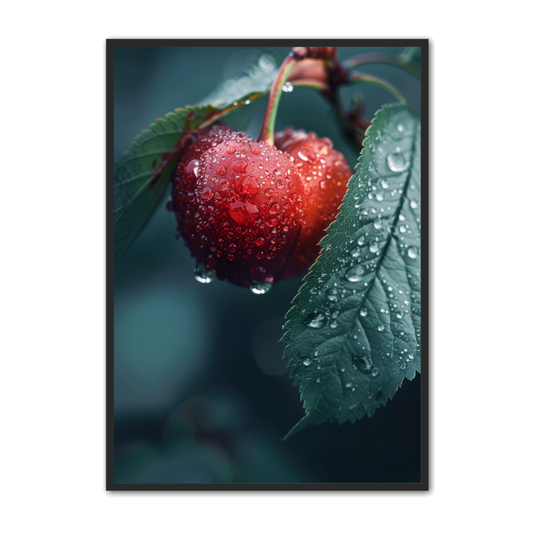 Frugt Plakat 15 - Kirsebær