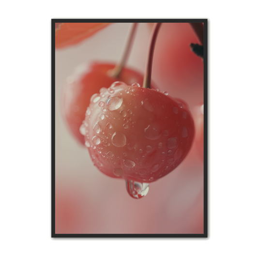 Frugt Plakat 17 - Kirsebær