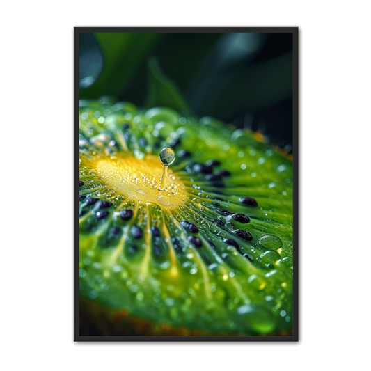 Frugt Plakat 27 - Kiwi