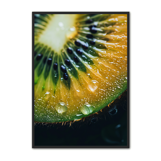 Frugt Plakat 28 - Kiwi
