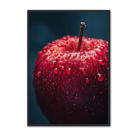 Frugt Plakat 29 - Rødt Æble