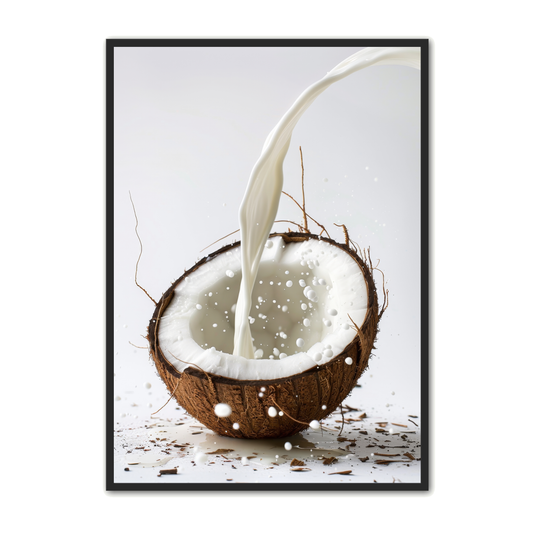 Frugt Plakat 47 - Kokosnød