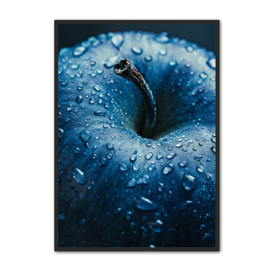 Frugt Plakat 6 - Blåt Æble