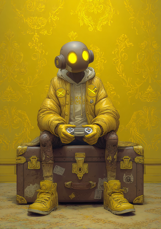 Gamer Plakat 444 – Gul Zone