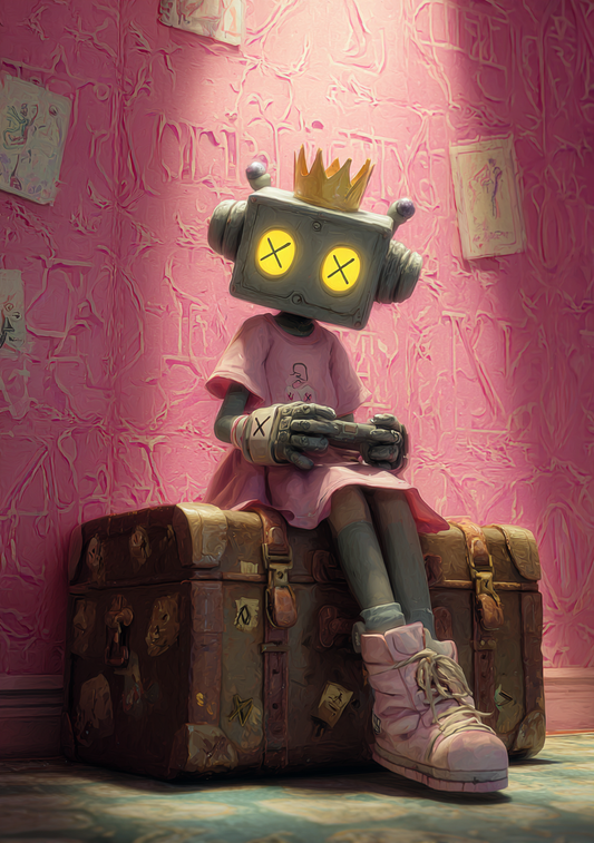 Gamer Plakat 457 – Retro Princess Mode