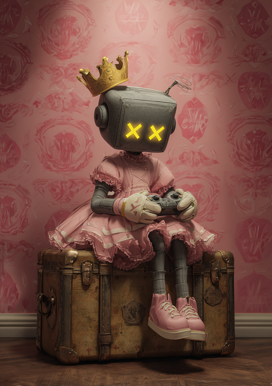 Gamer Plakat 458 – Princess Glitch Mode