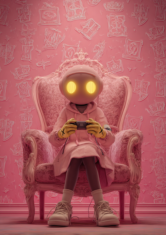 Gamer Plakat 459 – Silent Mode Princess