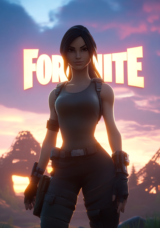 Gamer Plakat 460 – Girl Warrior Vibes