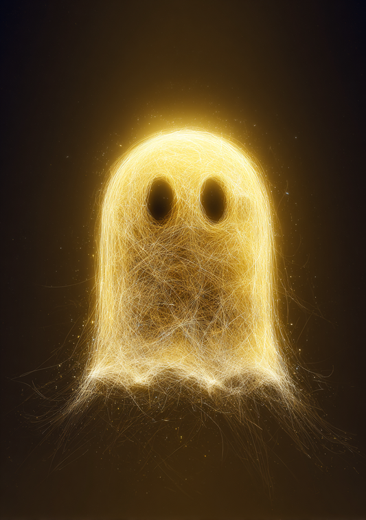 Gamer Plakat 473 - Glowing Ghost Threads