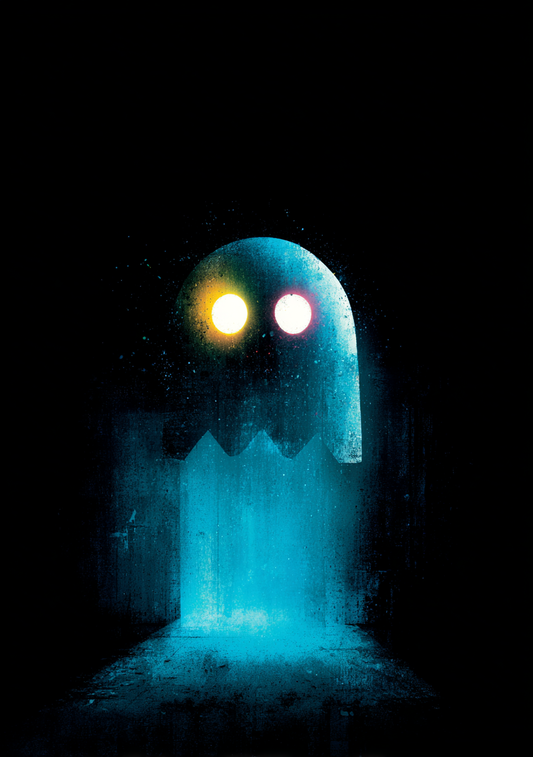 Gamer Plakat 474 - Neon Pixel Phantom