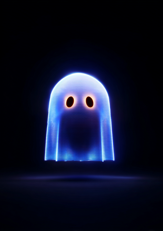 Gamer Plakat 476 - Hologram Ghost Glow