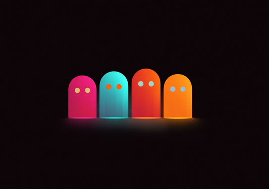 Gamer Plakat 481 – Retro Ghost Squad