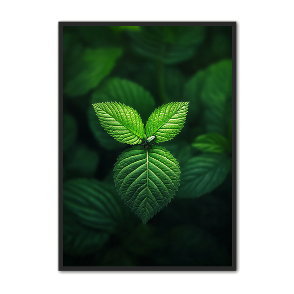 Insekt Plakat 15 - Grøn Harmoni i Naturen