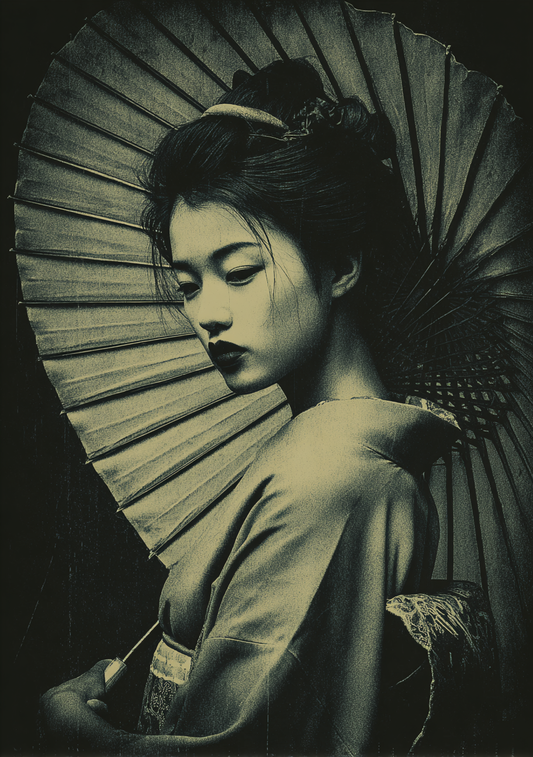 Japansk Plakat 107 – Geishaens skygge