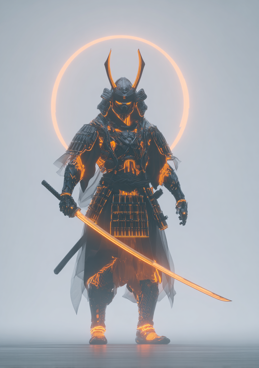 Japansk Plakat 126 – Den Hellige Samurai