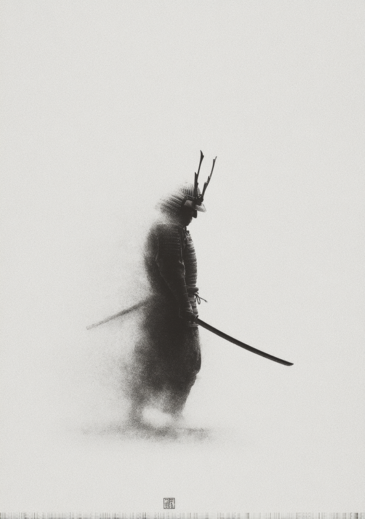 Japansk Plakat 134 – Ensom samurai i tågen