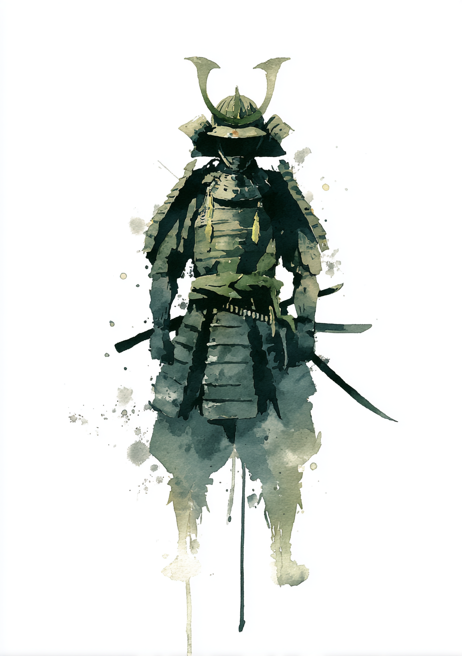 Japansk Plakat 162 – Ensom Samurai