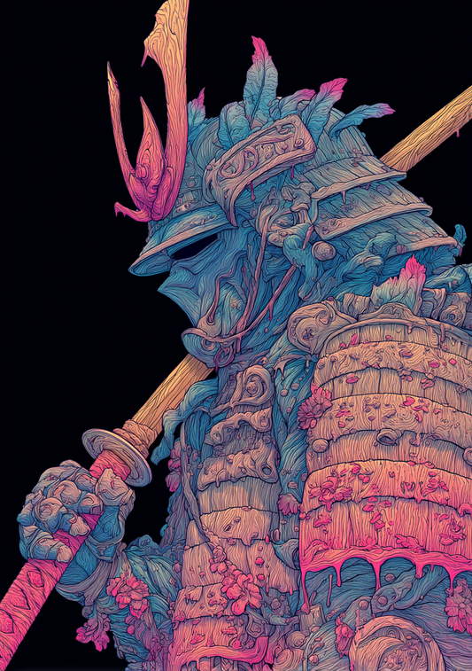 Japansk Plakat 78 - Eternal Samurai