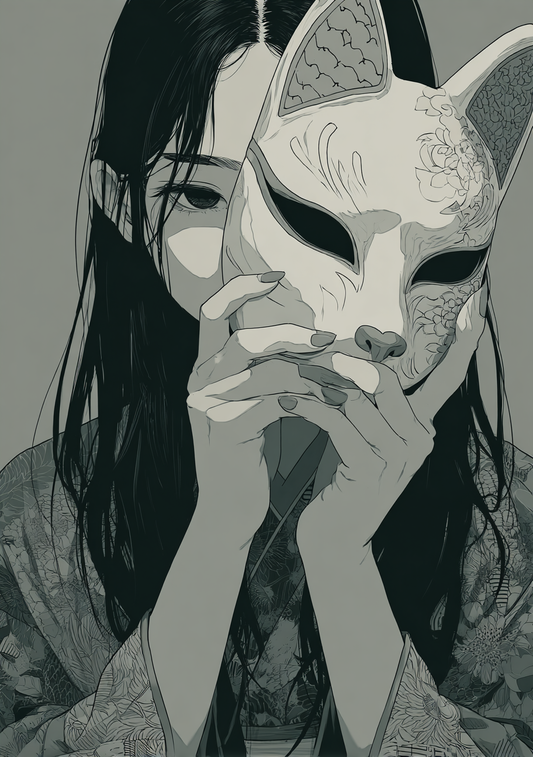 Japansk Plakat 80 - The Hidden Gaze