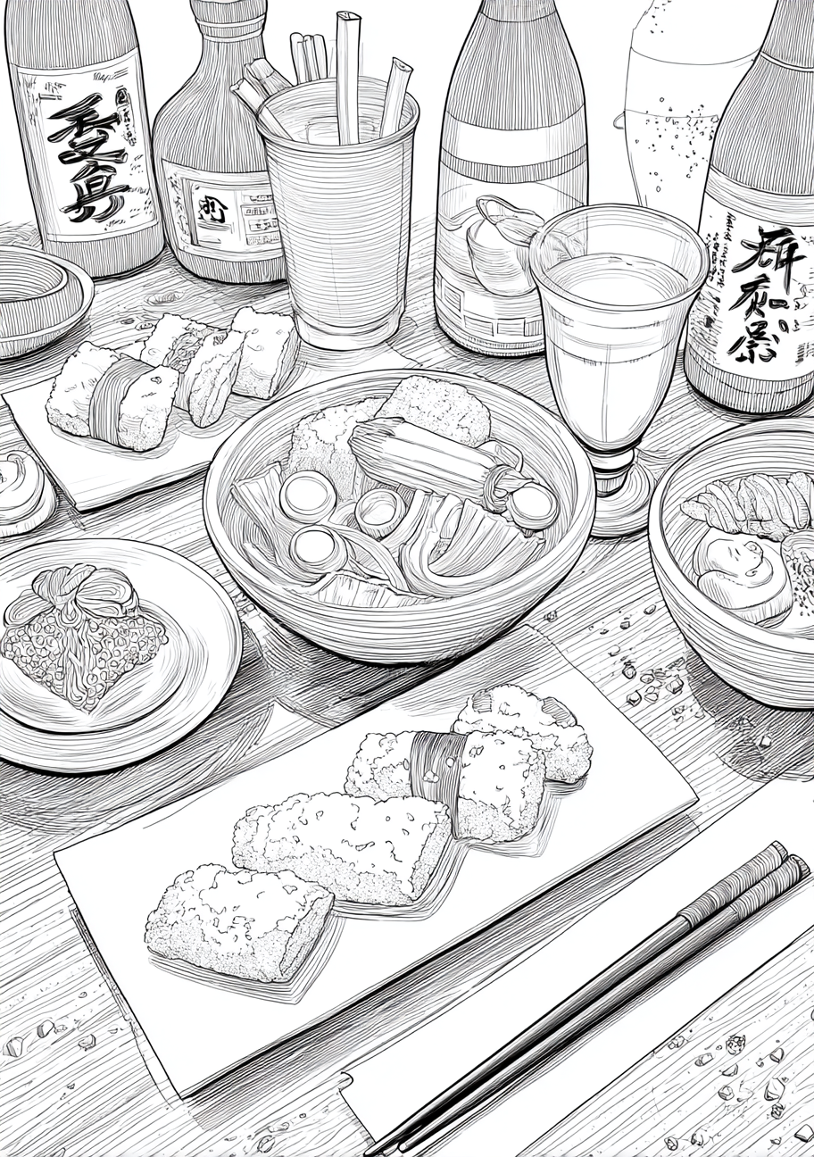 Japansk Plakat 92 - Izakaya Stemning