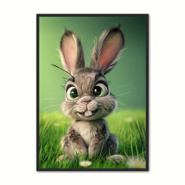 Kanin Plakat Børneplakat