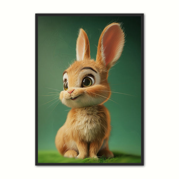 Kanin Plakat 3 - Børneplakat