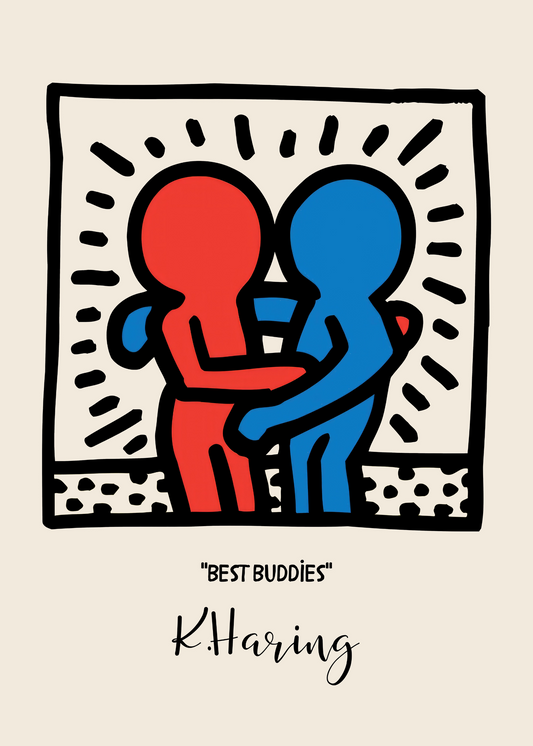 Keith Haring Plakat 8 - Best Buddies