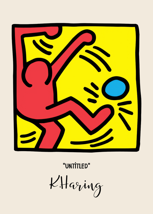 Keith Haring Plakat 9 - Untitled
