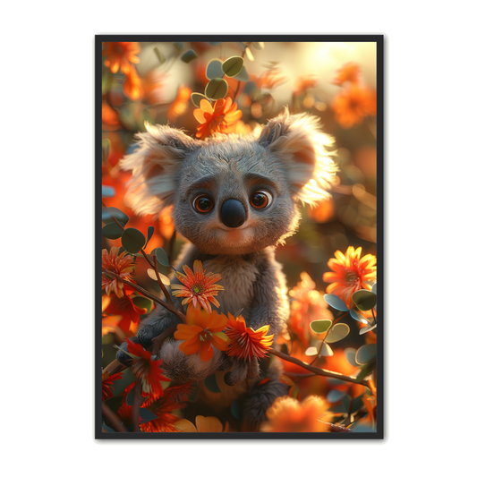Koala Plakat 1 - Børneplakat