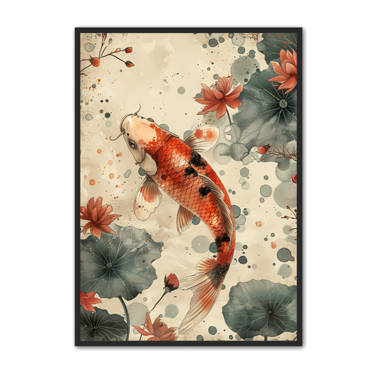 Koi Fisk Plakat 10