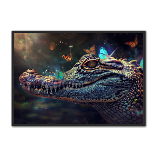 Krokodille Plakat 3
