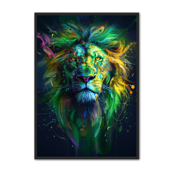 Se Løve Plakat 110 hos Plakat Portalen