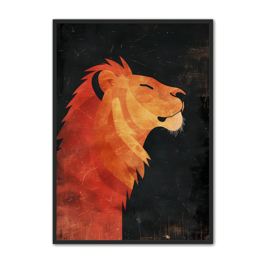 Løve Plakat 114