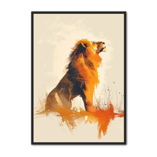 Løve Plakat 115