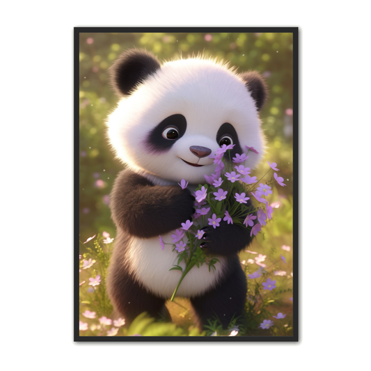 Panda Plakat 54 - Børneplakat