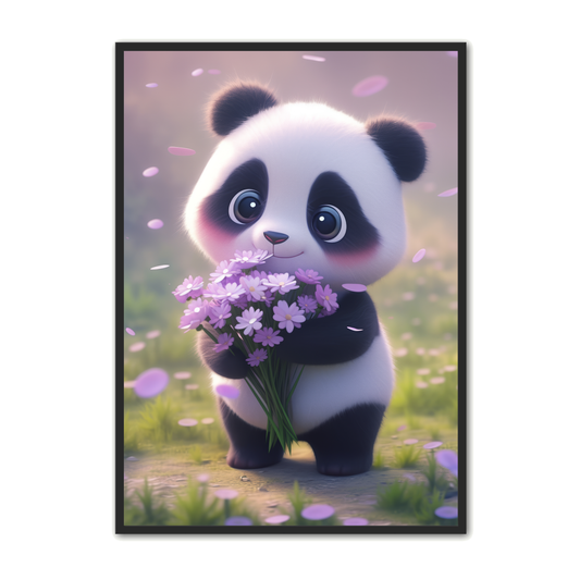 Panda Plakat 56 - Børneplakat