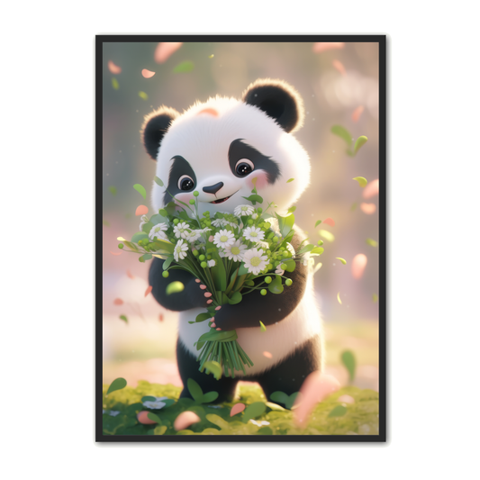 Panda Plakat 57 - Børneplakat