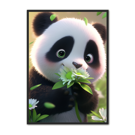 Panda Plakat 59 - Børneplakat