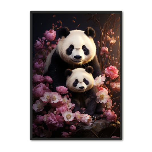 Panda Plakat 71 - Børneplakat