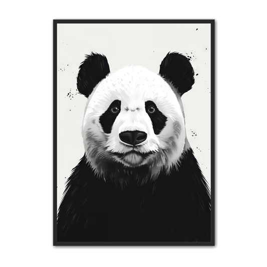 Panda Plakat 85 - Børneplakat