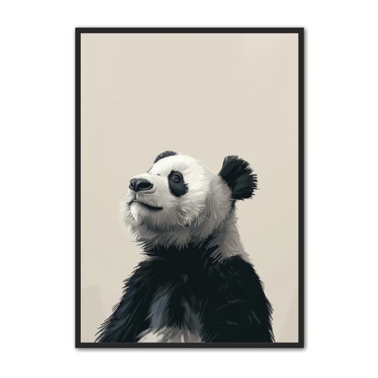 Panda Plakat 86 - Børneplakat