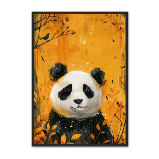 Panda Plakat 87 - Børneplakat