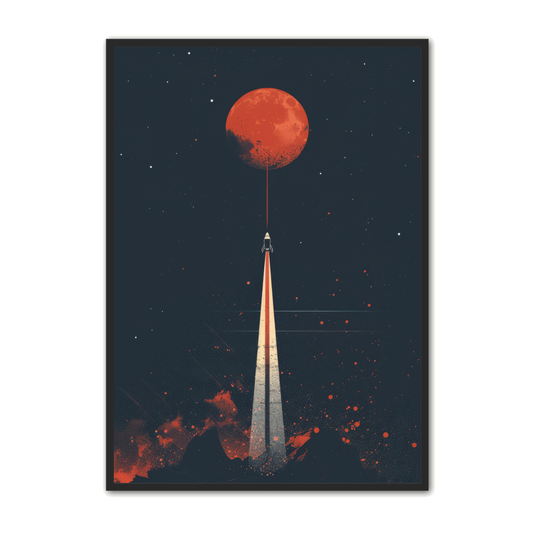 Science Fiction Plakat 13 - Retro