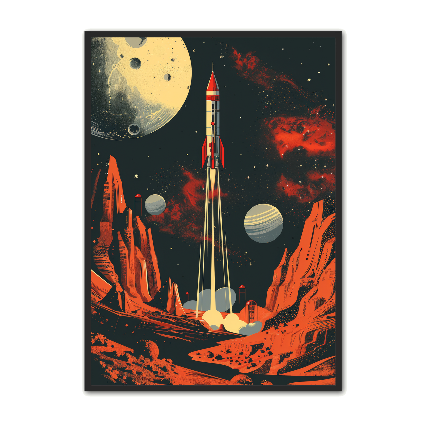 Science Fiction Plakat 33 - Retro