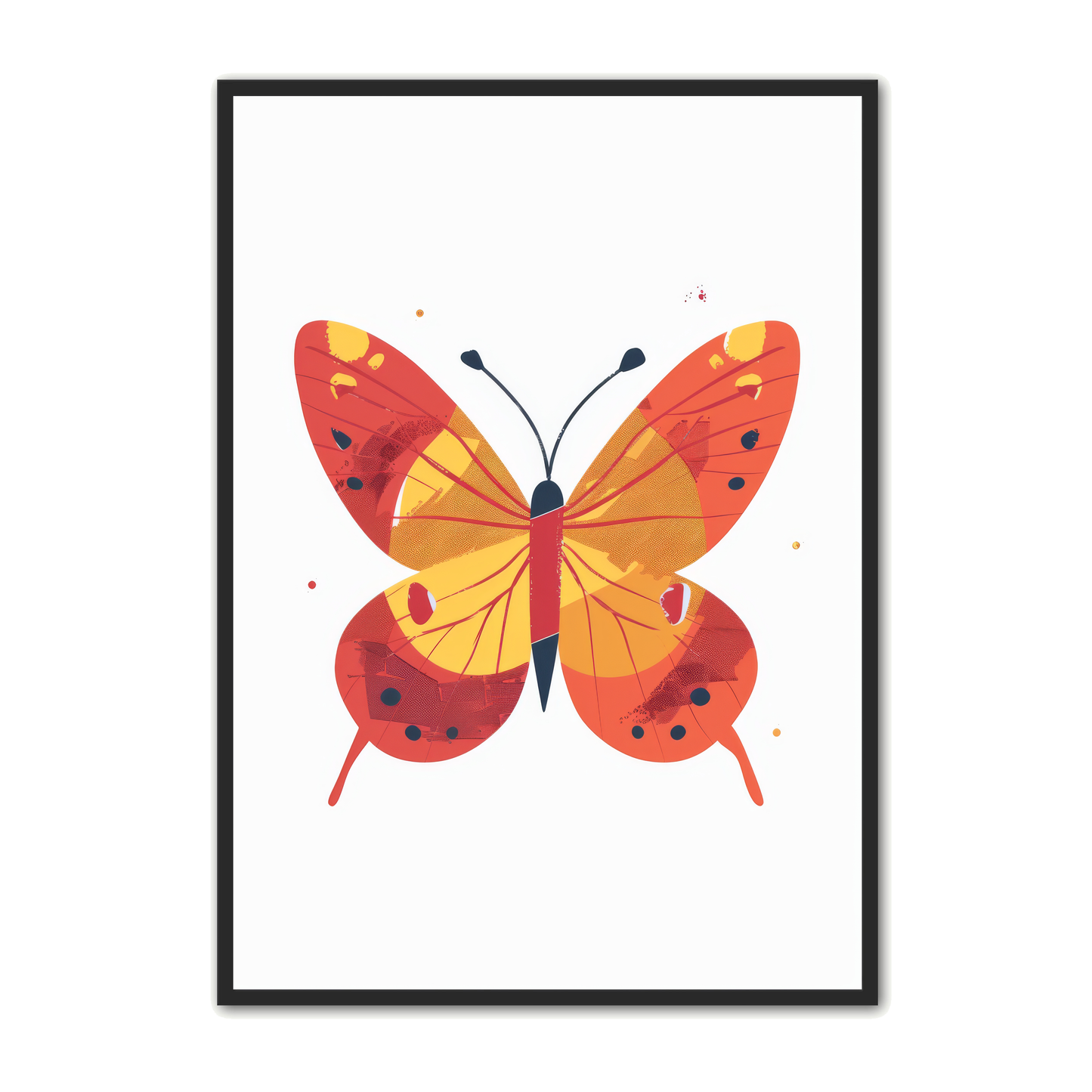 Sommerfugl Plakat 6