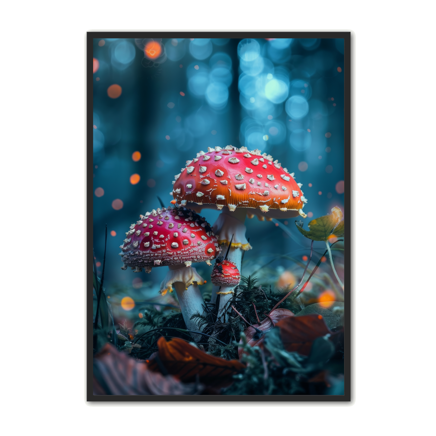 Svampe Plakat 2 - Skovens Magi