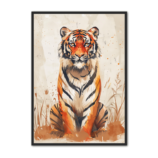 Tiger Plakat 9 - Dyreplakater