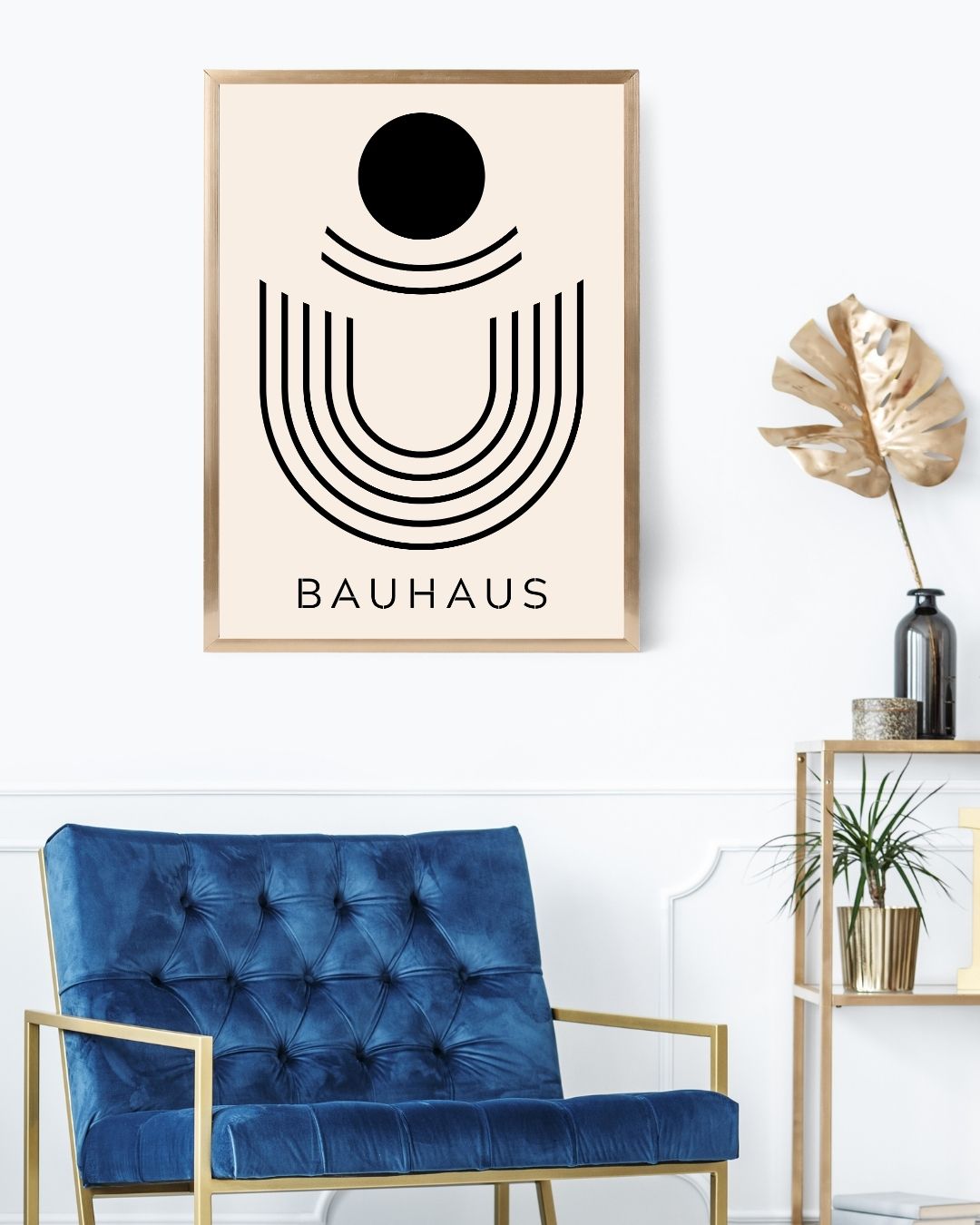 Bauhaus Plakat 41 boligindretning inspiration – minimalistisk plakat som vægdekoration