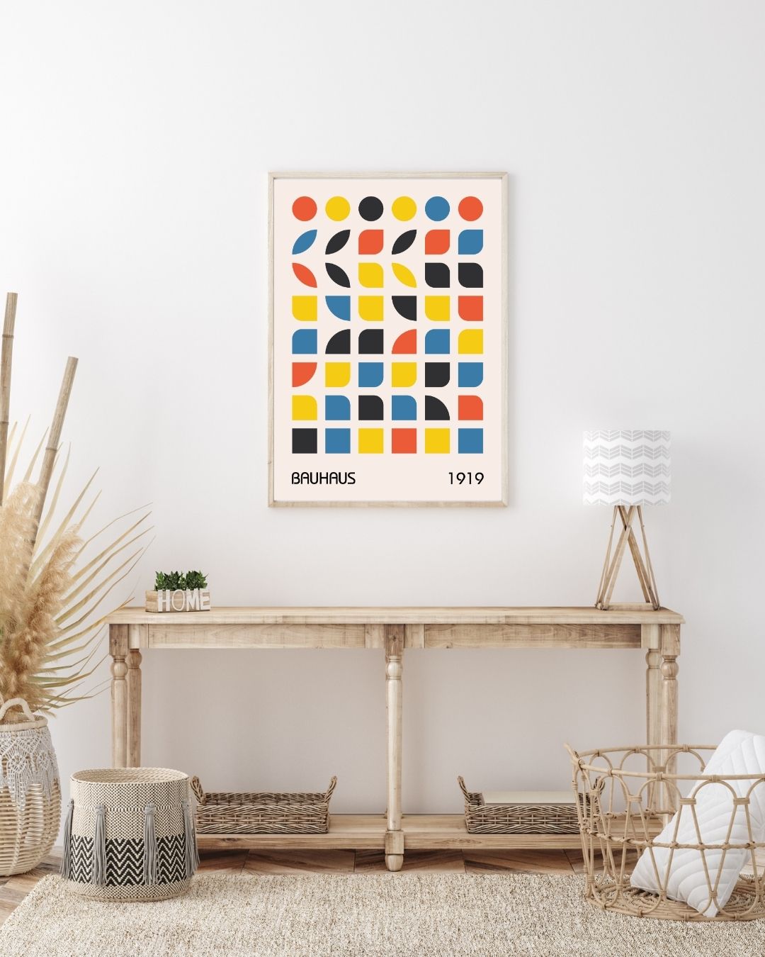Bauhaus Plakat 51 – Geometrisk Farvesystem 1919